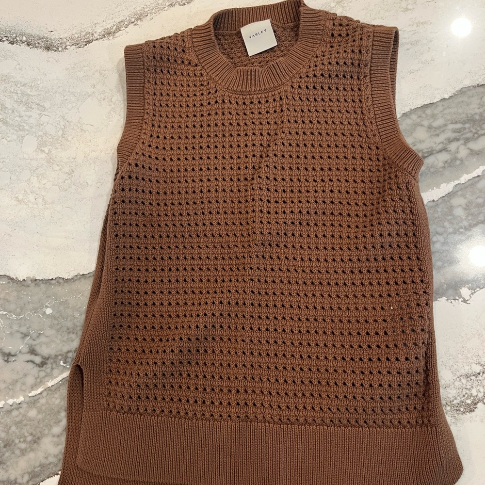 NWOT Varley Darin Longline Knit Tank